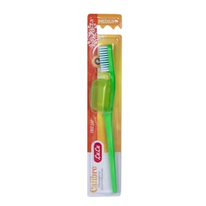 LuLu Toothbrush Medium Calibre Assorted Color 6 pcs