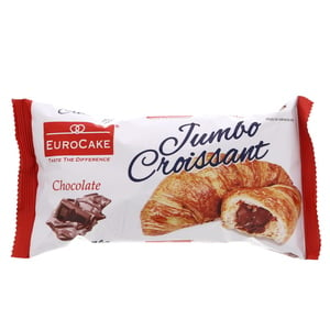 Euro Cake Jumbo Croissant With Chocolate 6 x 50 g