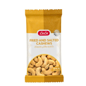 LuLu Fried & Salted Cashews 20 g