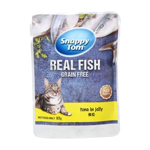 Snappy Tom Catfood Tuna In Jelly 85 g