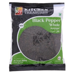 Kitchen Treasures Black Pepper Whole 200 g