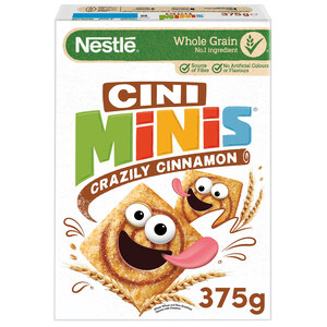 Nestle Cini Minis Cinnamon Breakfast Cereal 375 g