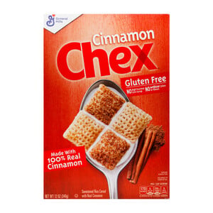 General Mills Rice Cereal Chex Sweetened With Real Cinnamon 340 g