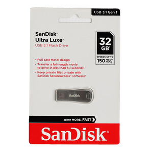 Sandisk Flash Drive USB3.1 Luxe SDCZ74 32GB