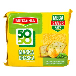 Britannia 50-50 Maska Chaska Crackers 71 g 8+4