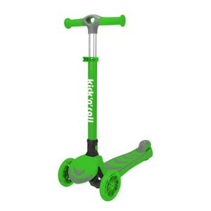 Skid Fusion Twister Kids Foldable Scooter S6 Green