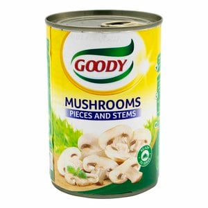 Goody Mushrooms Pieces and Stems 400 g