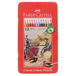 Faber-Castell Classic Color Pencil 12 Pieces