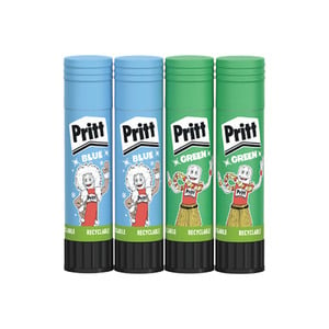 Pritt Glue Sticks BL-INT10G Fun Colors 4 x 10g