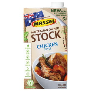 Massel Liquid Plant Based Stock Chicken Style 1 Litre