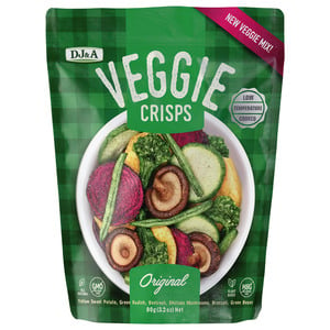 DJ&A Veggie Crisps Original 90 g