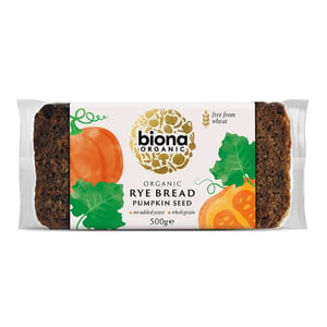 Biona Organic Pumpkin Seed Rye Bread 500 g