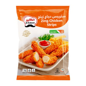 Al Kabeer Zing Chicken Strips Non Spicy 750 g