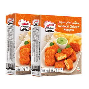 Al Kabeer Tandoori Chicken Nuggets 2 x 270 g