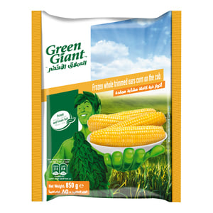 Green Giant Frozen Whole Trimmed Ears Corn On The Cob 850 g