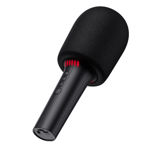 Trands Bluetooth Wireless Karaoke Microphone, Black, KO14