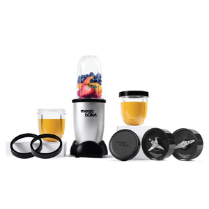 Magic Bullet Multi-Function High Speed Blender, 400 W, 9 Piece Accessories, Silver, MB4-1012