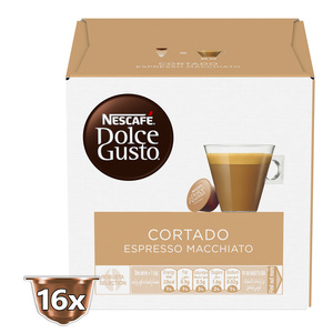 Nescafe Dolce Gusto Cortado (Espresso Macchiato) Coffee Capsules 16 pcs