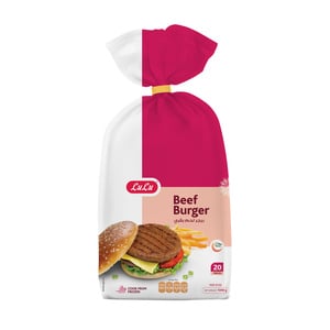 LuLu Beef Burger 20 pcs 1 kg