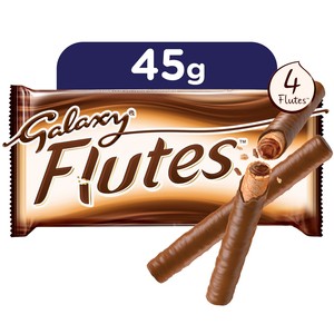 Galaxy Flutes Chocolate Fingers 12 x 45 g