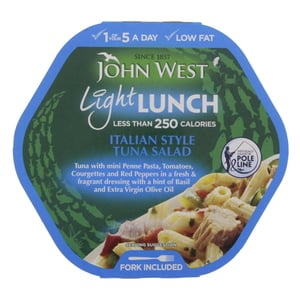 John West Italian Style Tuna Salad Light Lunch 220 g