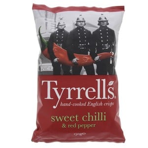 Tyrrells English Crisp Sweet Chilli and Red Pepper 150 g