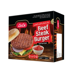 LuLu Beef Steak Burger 454 g