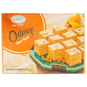 GRB Orange Soan Papdi 200 g